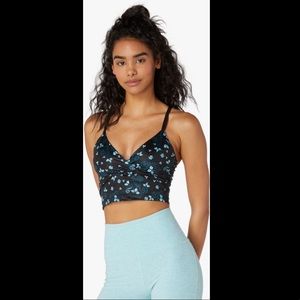 NWT Beyond Yoga Lux Criss-cross Cropped Tank